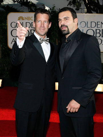 James Denton (L) and Ricardo Antonio Chavira from 