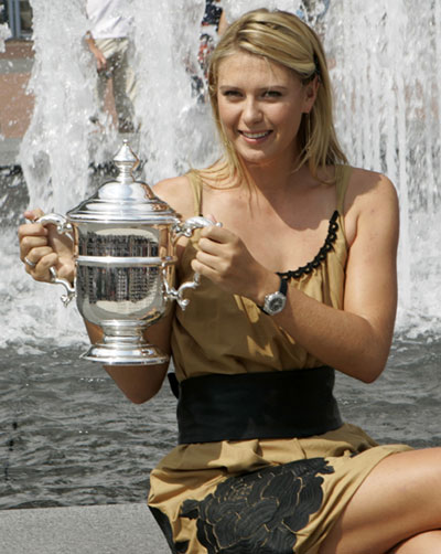 Sharapova and Federer win US Open tennis tournament