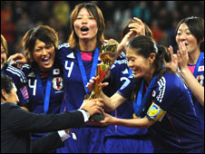 Japan Win World Cup on Penalties 日本女足點(diǎn)球獲勝奪冠世界杯