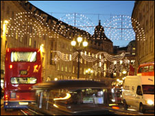 Christmas Street Decorations 迷人的街頭圣誕裝飾