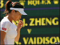 Zheng Jie Wows Wimbledon 鄭潔轟動(dòng)溫布爾登