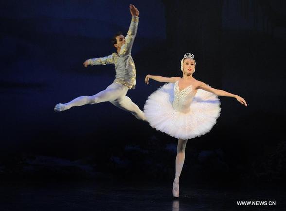 Ballet Swan Lake rehearsed in Taipei