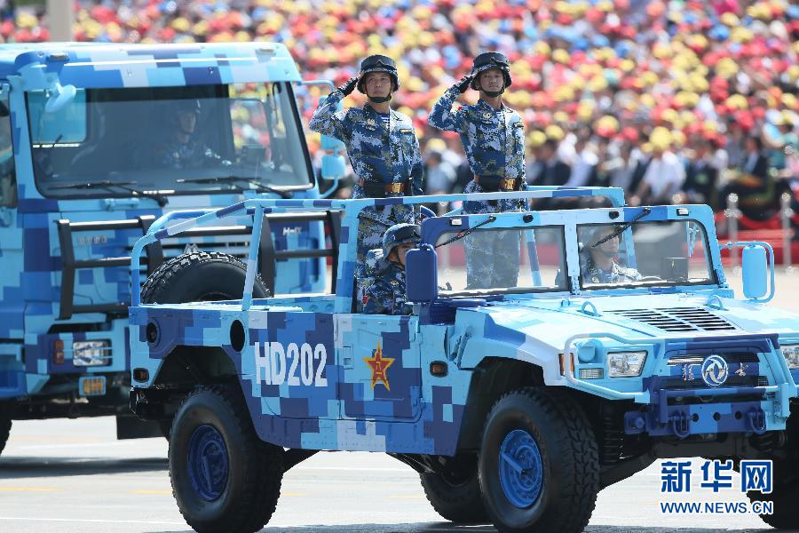 抗戰(zhàn)勝利日閱兵精彩瞬間