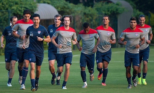 US soccer team vs Peru and Brazil