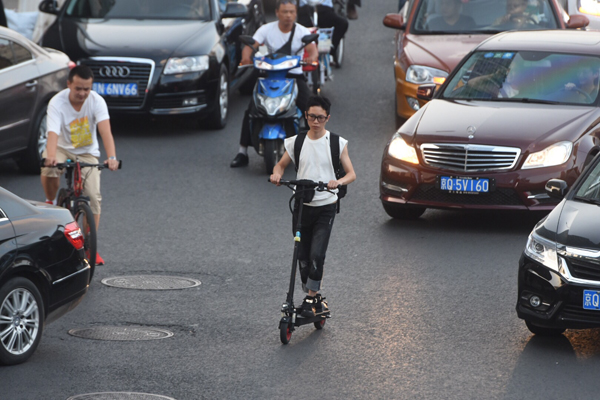 北京上海禁止“電動(dòng)滑板車”上路