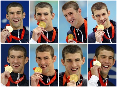 Michael Phelps:Miracle finish