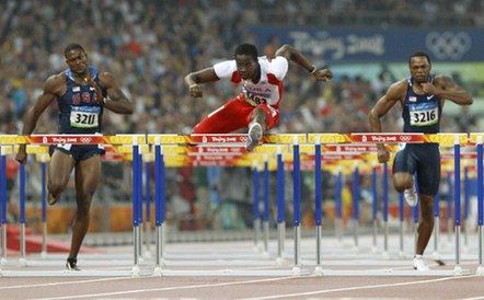 Cuba's Robles wins men's 110m hurdles gold