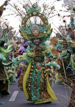 Batik Carnival in Indonesia