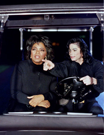 Michael Jackson with celebrities