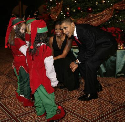 Obama attends the Christmas in Washington Celebration