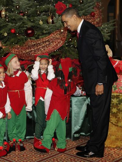 Obama attends the Christmas in Washington Celebration