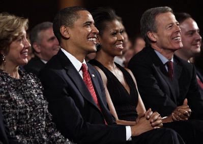 Obama attends the Christmas in Washington Celebration