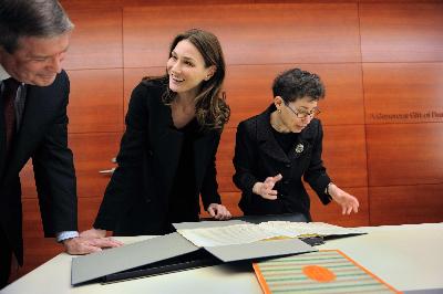 French first lady in New York