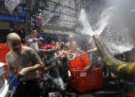 Thailand celebrates Songkran Festival