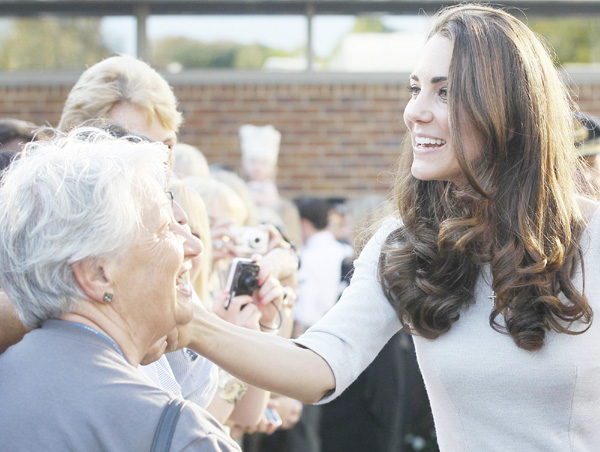 Will and Kate visit Royal Marsden Hospital