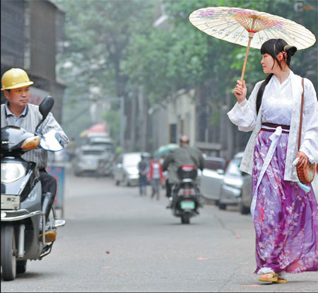 “神仙姐姐”立志復(fù)興漢服